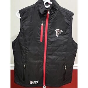 Atlanta Falcons 2022 Member Exclusive Full-Zip Vest Black Dirty Birds Women's XL